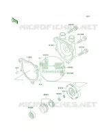 Water Pump per Kawasaki KLR650 2007