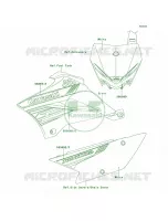 DecalsDCF per Kawasaki KLX110L 2011