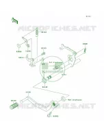 Gear Change Mechanism per Kawasaki KLX110L 2011
