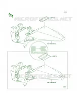 Labels per Kawasaki KLX110L 2011
