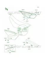 Side CoversChain Cover per Kawasaki KLX110L 2011
