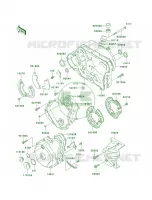 Engine Covers per Kawasaki KLR650 2004