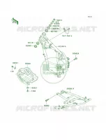 Frame per Kawasaki KLR650 2004