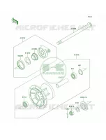 Front Hub per Kawasaki KLR650 2004