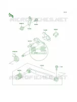 Gear Change Mechanism per Kawasaki KLR650 2004