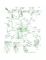 Radiator per Kawasaki KLR650 2004