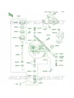 Rear Master Cylinder per Kawasaki KLR650 2004