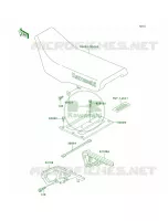 Seat per Kawasaki KLR650 2004