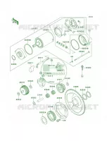 Starter Motor per Kawasaki KLR650 2004