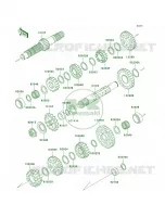 Transmission per Kawasaki KLR650 2004
