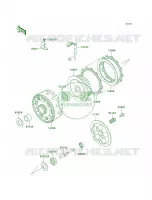 Clutch per Kawasaki KLR650 2003