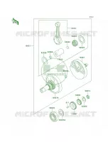 Crankshaft per Kawasaki KLR650 2003