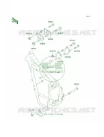 Engine Mount per Kawasaki KLR650 2003