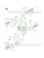 Footrests per Kawasaki KLR650 2003