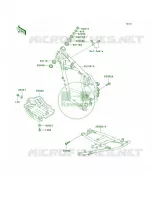 Frame per Kawasaki KLR650 2003