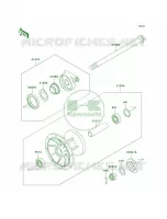 Front Hub per Kawasaki KLR650 2003