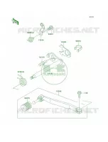 Gear Change Mechanism per Kawasaki KLR650 2003