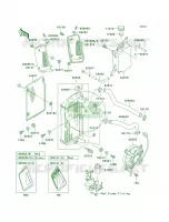 Radiator per Kawasaki KLR650 2003
