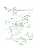Rear Suspension per Kawasaki KLR650 2003