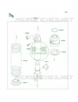 Shock Absorbers per Kawasaki KLR650 2003