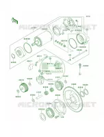 Starter Motor per Kawasaki KLR650 2003