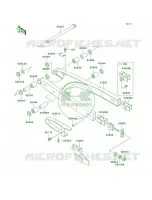 Swingarm per Kawasaki KLR650 2003