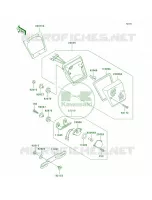 Taillights per Kawasaki KLR650 2003