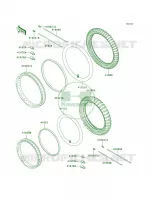 WheelsTiresA18A19 per Kawasaki KLR650 2003