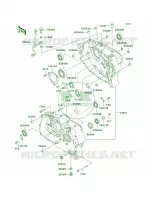 Crankcase per Kawasaki KLR250 2002