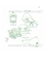 DecalsKL250 D15 per Kawasaki KLR250 2002