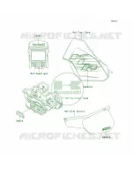 DecalsKL250 D16 per Kawasaki KLR250 2002