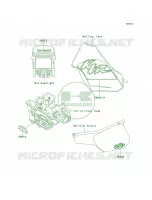 DecalsKL250 D17 per Kawasaki KLR250 2002