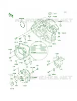 Engine Covers per Kawasaki KLR250 2002