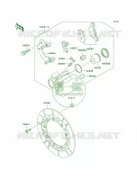 Front Brake per Kawasaki KLR250 2002