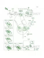 Fuel Tank per Kawasaki KLR250 2002