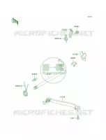 Gear Change Mechanism per Kawasaki KLR250 2002