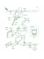 Headlights per Kawasaki KLR250 2002
