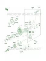 Kickstarter Mechanism per Kawasaki KLR250 2002