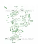 Meters per Kawasaki KLR250 2002
