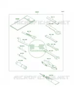 Owner's Tools per Kawasaki KLR250 2002
