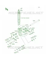 Rear Suspension per Kawasaki KLR250 2002