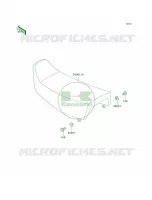 Seat per Kawasaki KLR250 2002