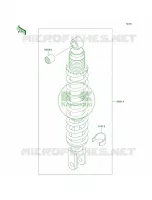 Shock Absorbers per Kawasaki KLR250 2002