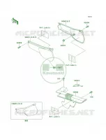 Side CoversChain Cover per Kawasaki KLR250 2002