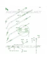 Cables per Kawasaki KLR650 2002