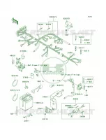 Chassis Electrical Equipment per Kawasaki KLR650 2002