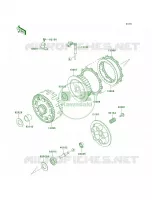 Clutch per Kawasaki KLR650 2002