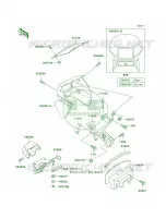 Cowling per Kawasaki KLR650 2002