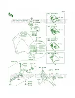 Fuel Tank44 per Kawasaki KLR650 2002