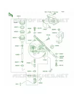 Rear Master Cylinder per Kawasaki KLR650 2002